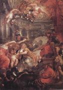 Peter Paul Rubens The Union of the Crowns (mk01) oil on canvas